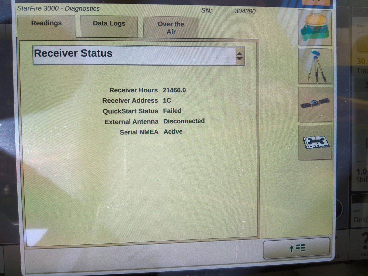 John Deere StarFire™ 3000 GPS Receiver