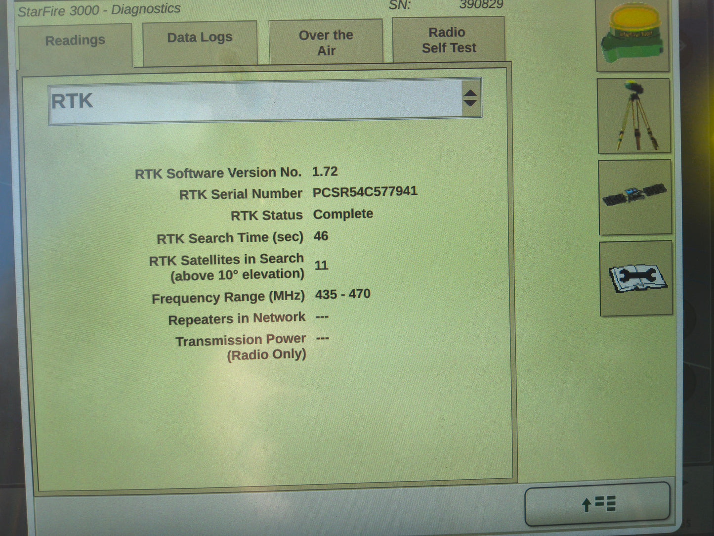 John Deere StarFire™ 3000 GPS Receiver