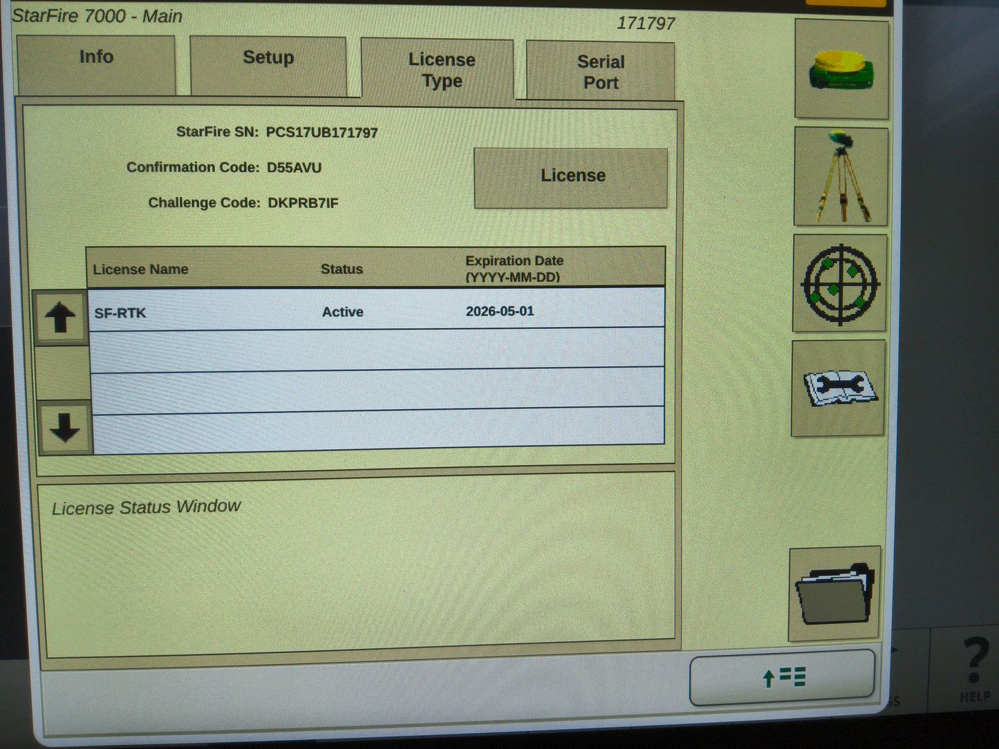 John Deere StarFire™ 7000 Universal GPS Receiver