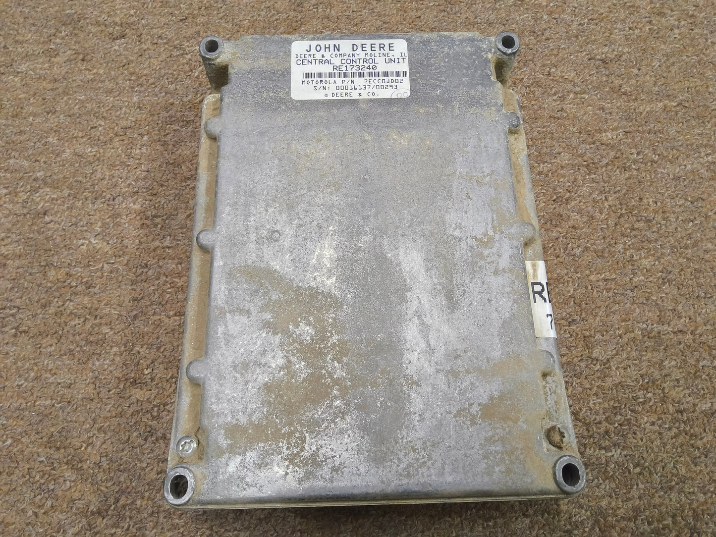John Deere Machine Controllers ECU CCU etc