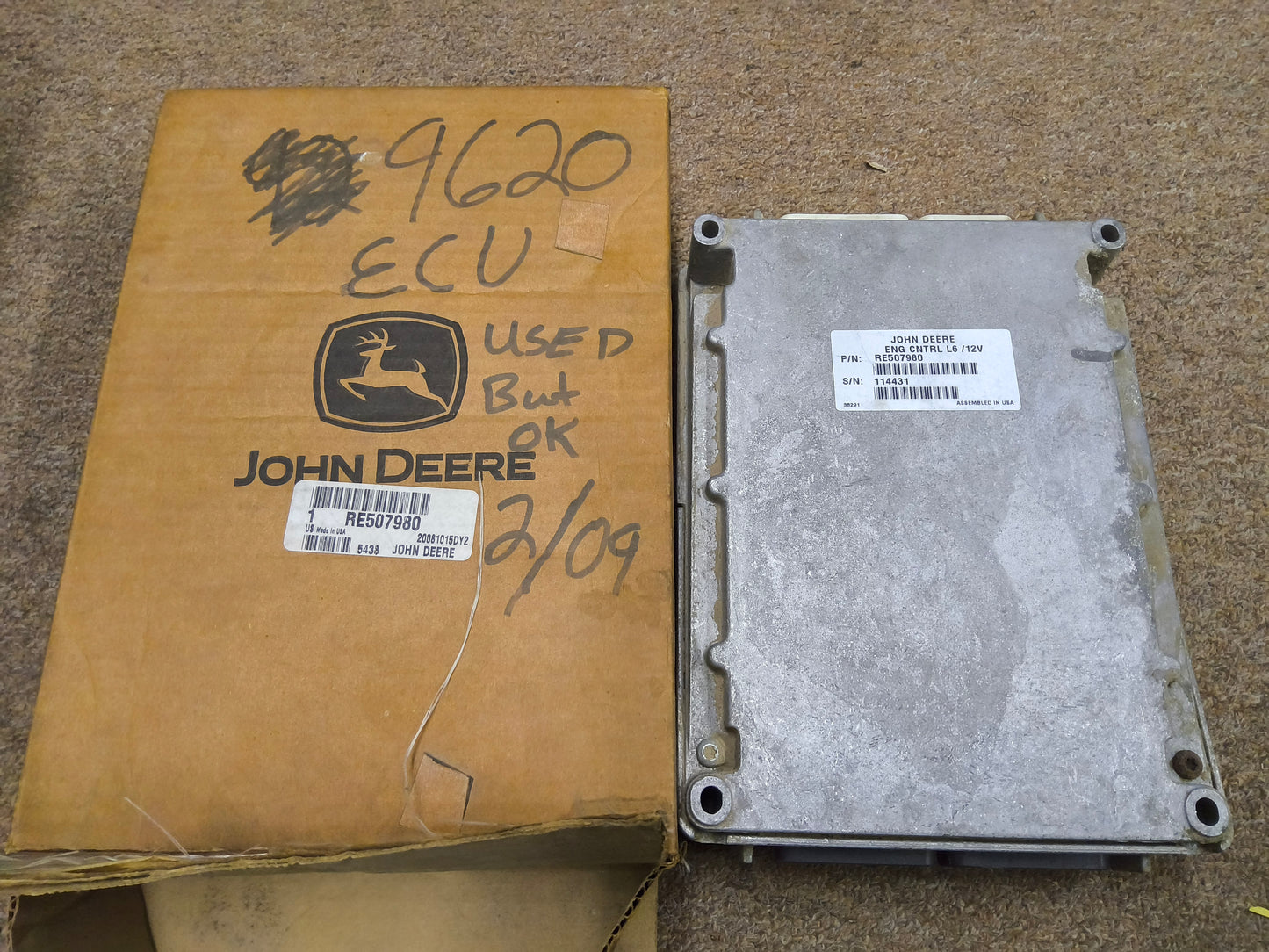 John Deere Machine Controllers ECU CCU etc