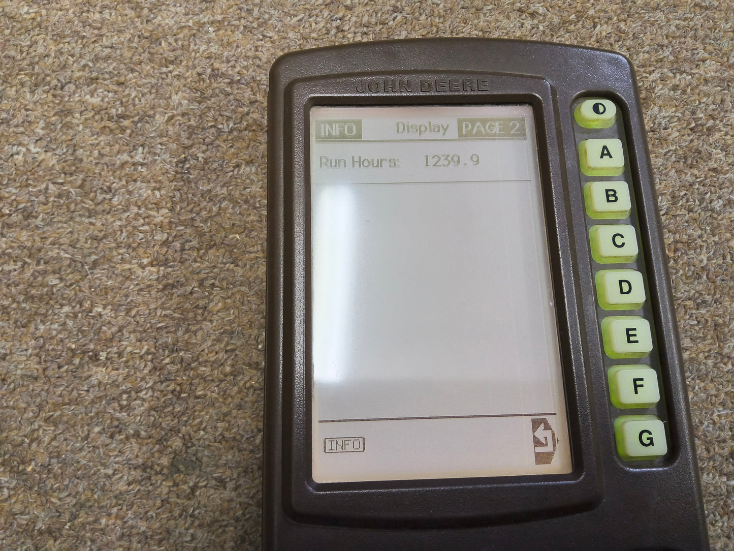 John Deere Original GreenStar™ Display (GSD4 / BrownBox) - Key Cards Mobile Processors etc