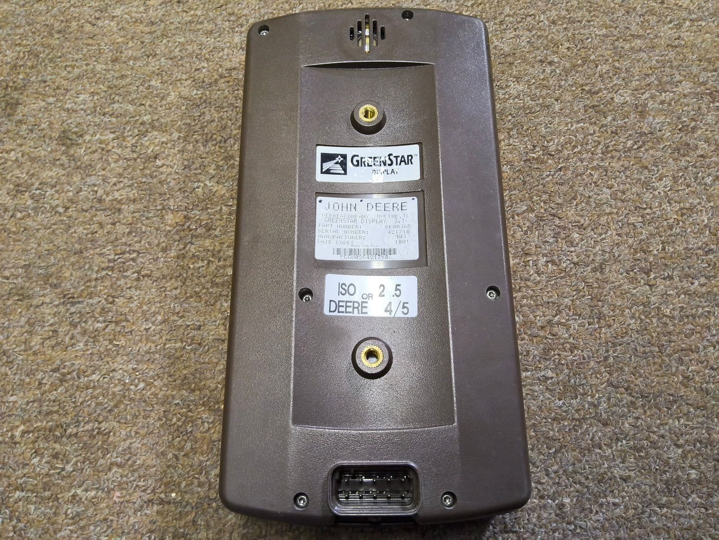 John Deere Original GreenStar™ Display (GSD4 / BrownBox) - Key Cards Mobile Processors etc