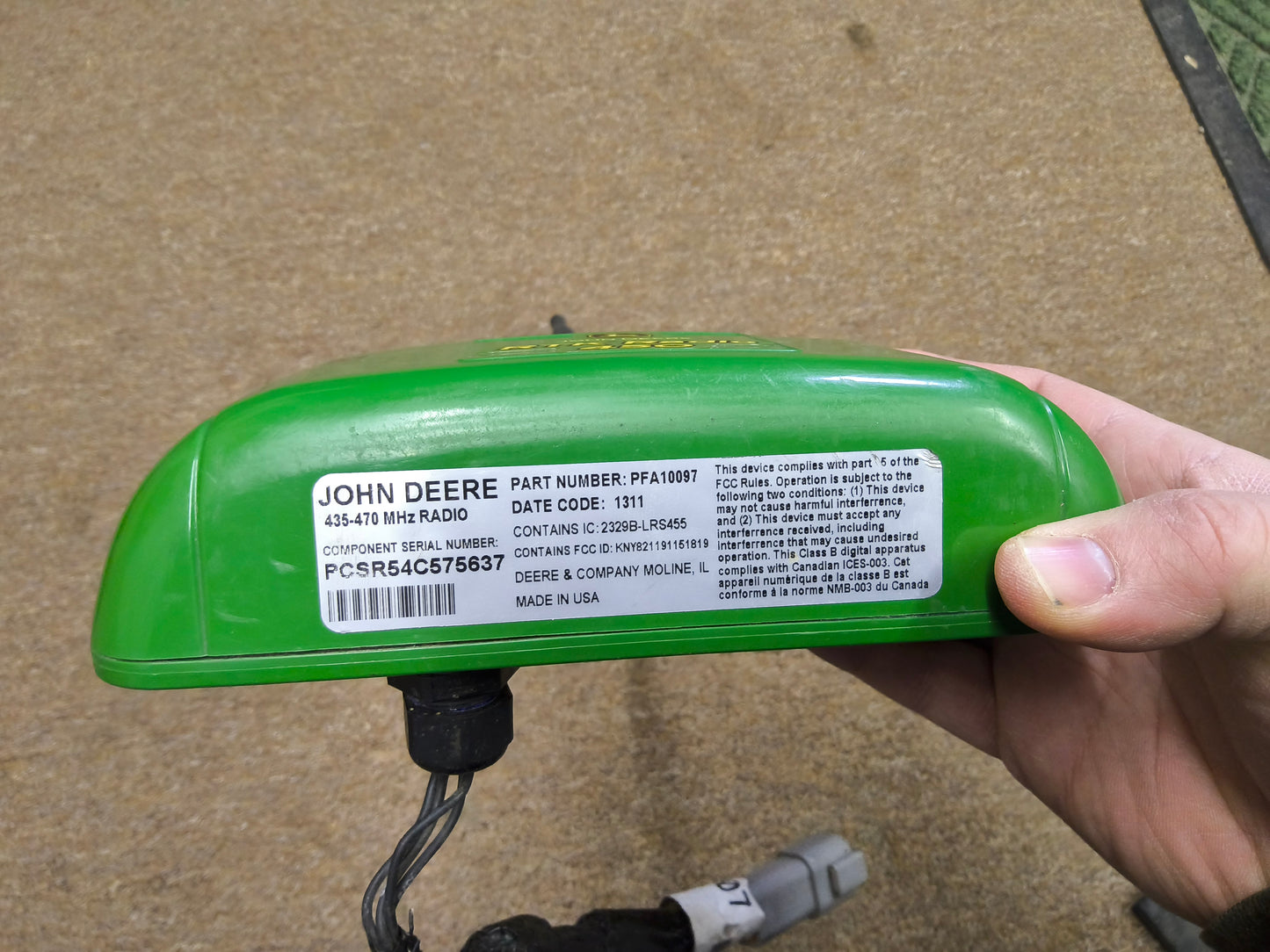 John Deere RTK Radio 450