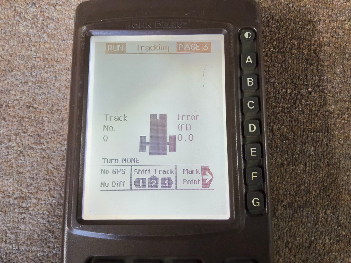 John Deere Original GreenStar™ Display (GSD4 / BrownBox) - Key Cards Mobile Processors etc