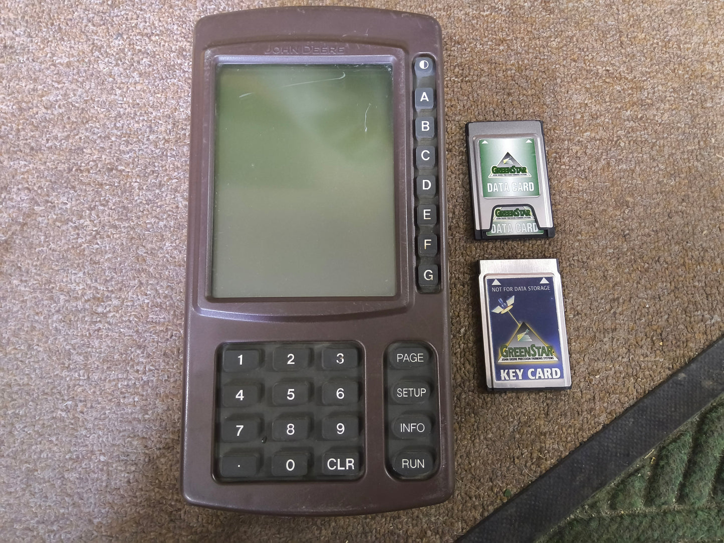 John Deere Original GreenStar™ Display (GSD4 / BrownBox) - Key Cards Mobile Processors etc