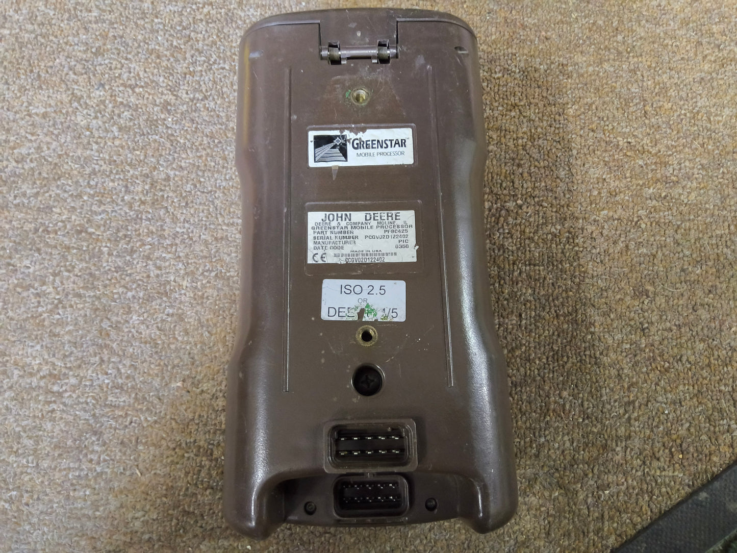 John Deere Original GreenStar™ Display (GSD4 / BrownBox) - Key Cards Mobile Processors etc