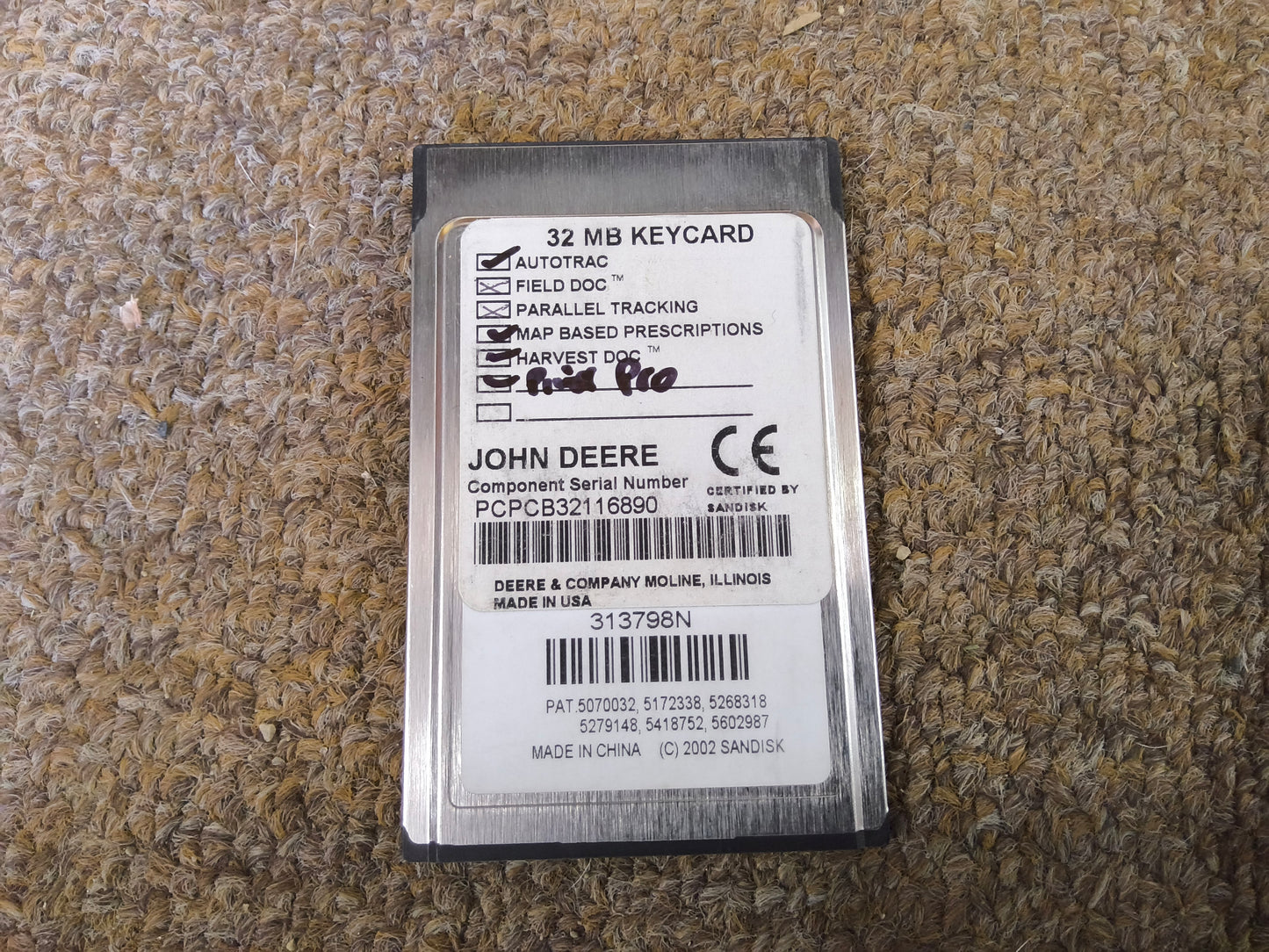 John Deere Original GreenStar™ Display (GSD4 / BrownBox) - Key Cards Mobile Processors etc