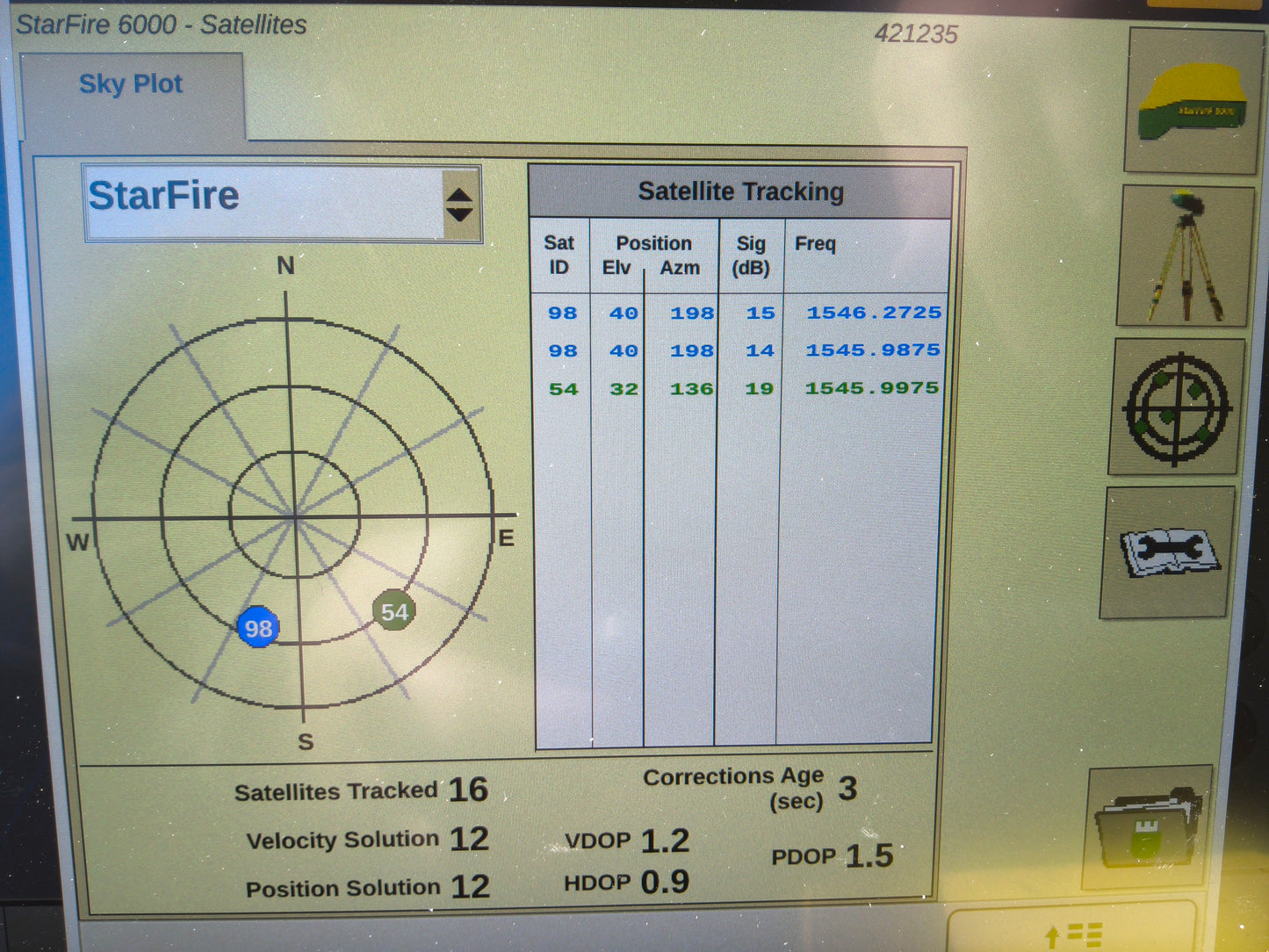 John Deere StarFire™ 6000 GPS Receiver