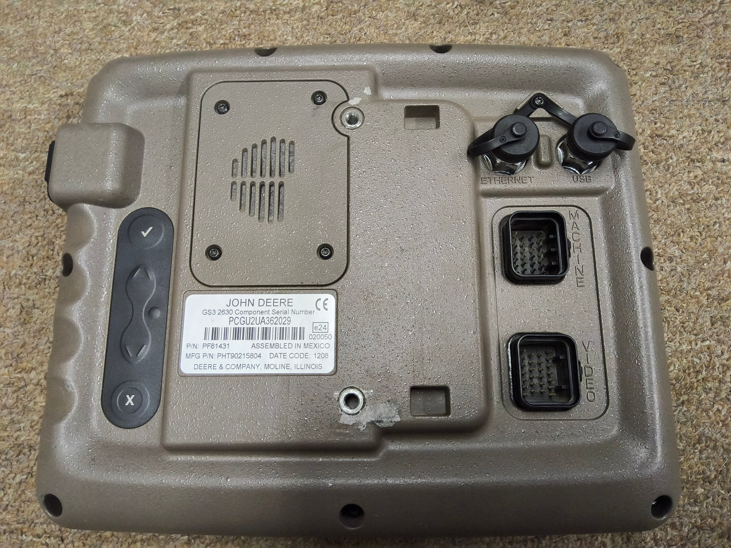 John Deere GreenStar™ GS3 2630 Display