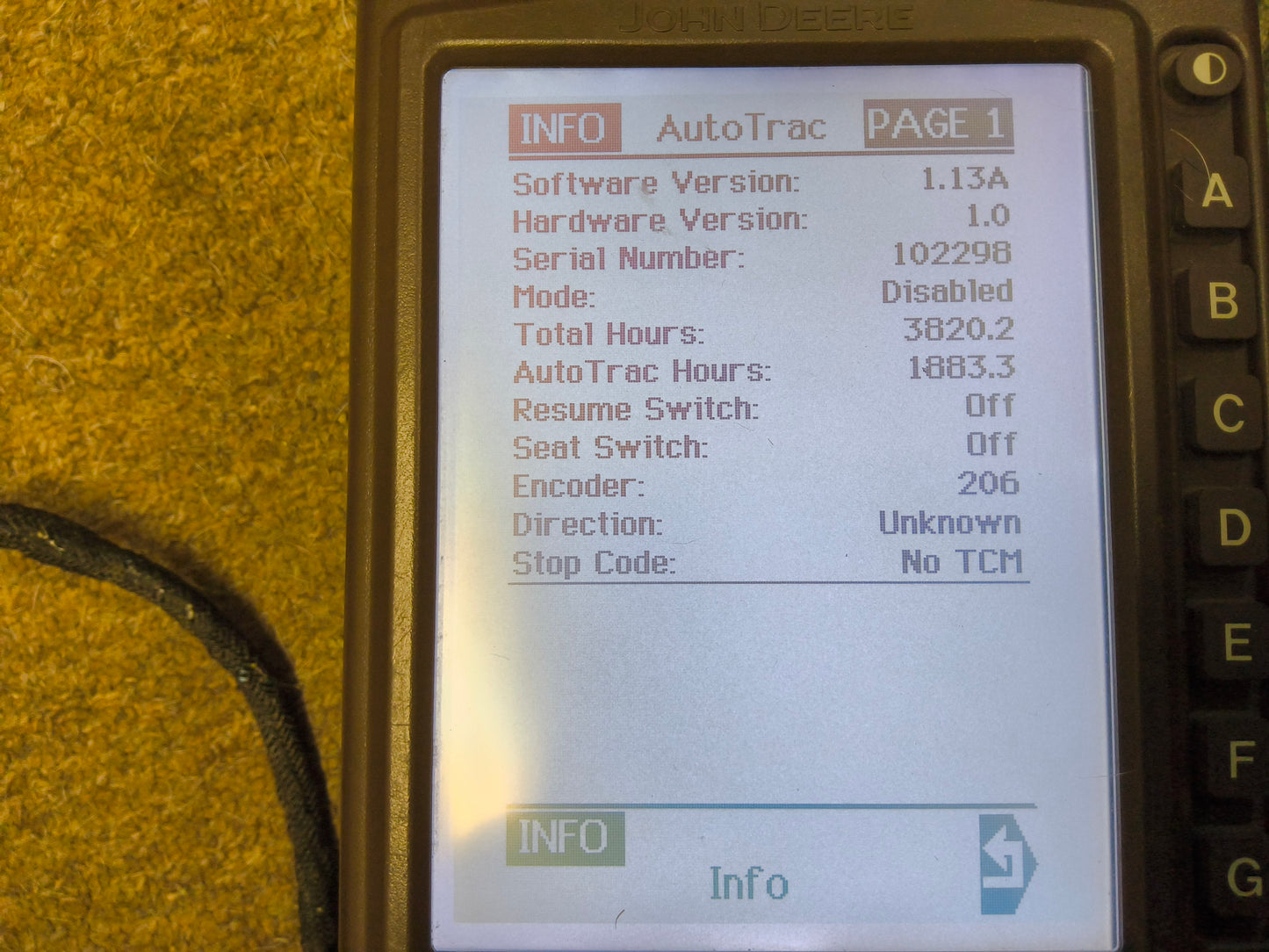 John Deere AutoTrac™ Universal ATU 100
