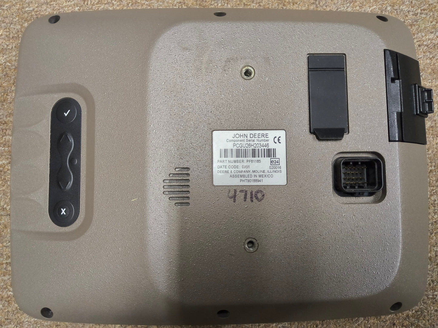John Deere GreenStar™ GS2 2600 Display