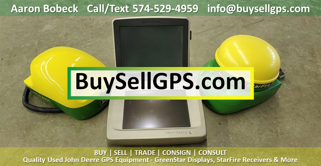Buy Sell GPS Used John Deere GPS Equipment For Sale
