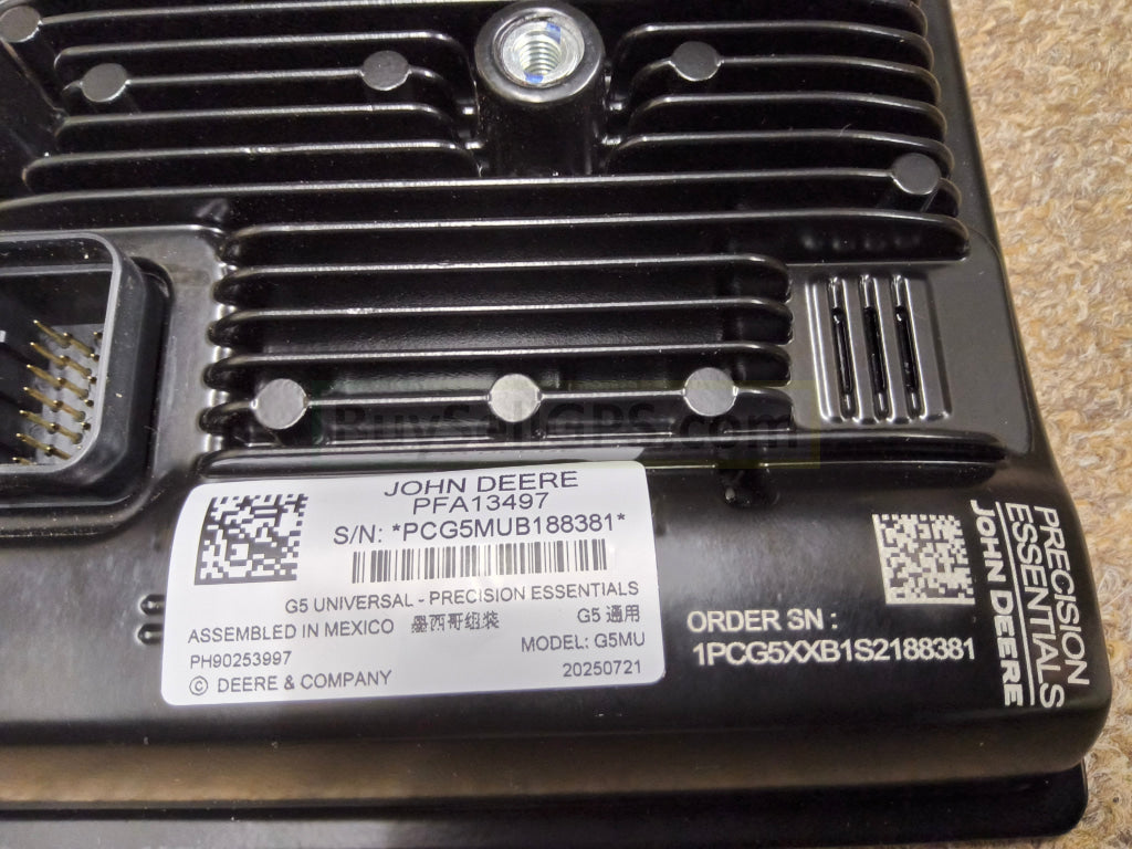 John Deere G5 *ESSENTIALS* Universal Display Agriculture