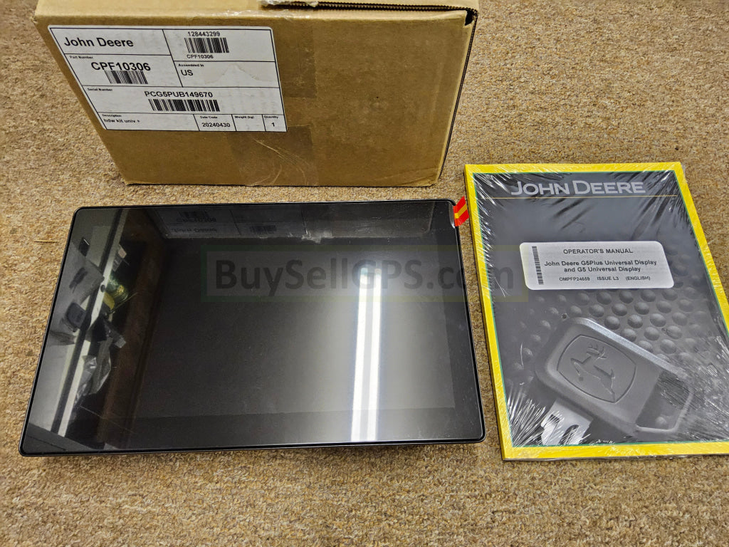 John Deere G5 Plus *Essentials* Universal Display Autotrac (Any Signal Level) Section Control And