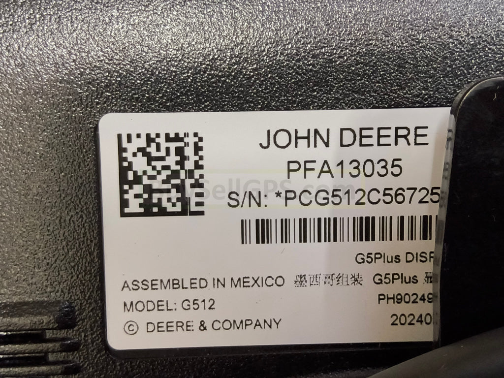 John Deere G5 Plus Extended Monitor 2024 | Excellent Condition | Includes Tractor Bracket and Ethernet Cable