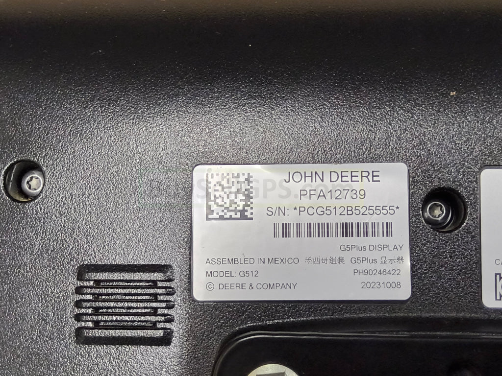 John Deere G5 Plus Extended Monitor Agriculture