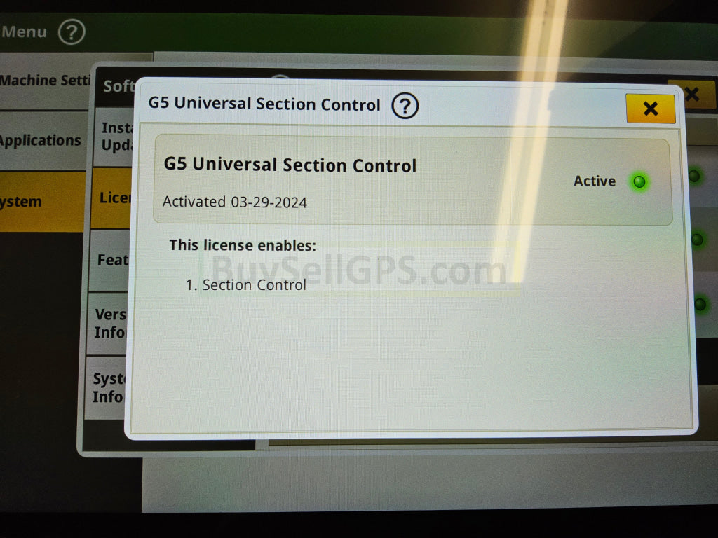 John Deere G5 Plus Universal Display With Lifetime Activations Agriculture