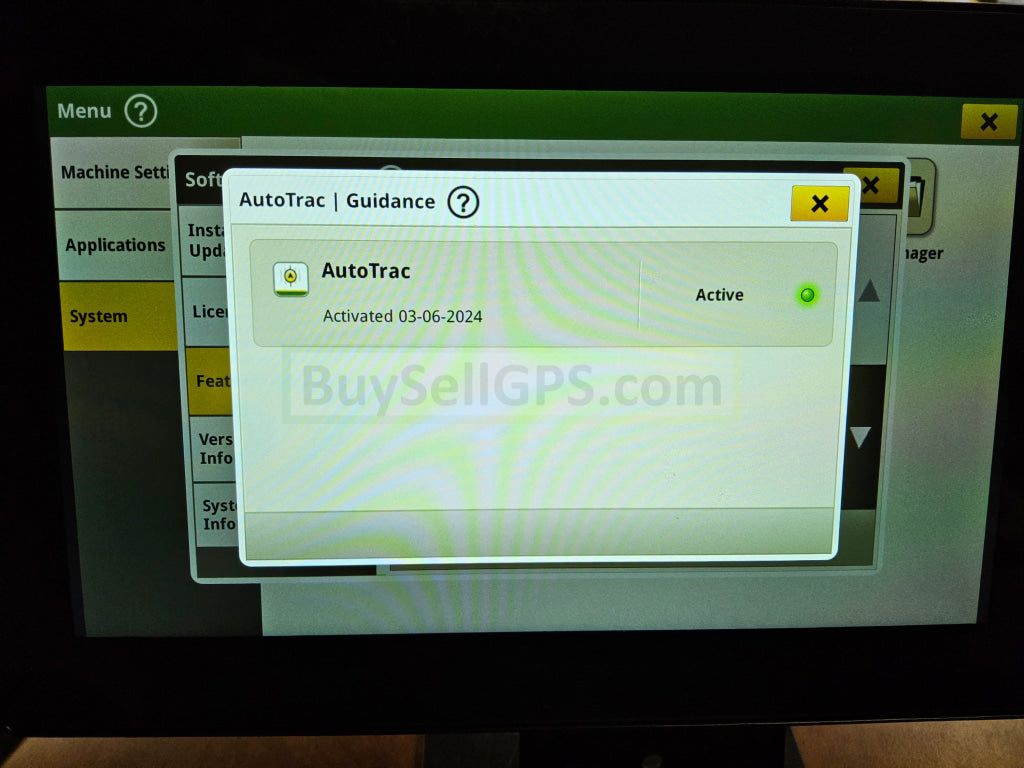 John Deere G5 Universal Display Agriculture