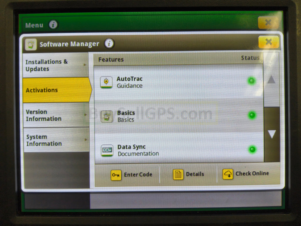 John Deere Gen 4 4240 Display Agriculture