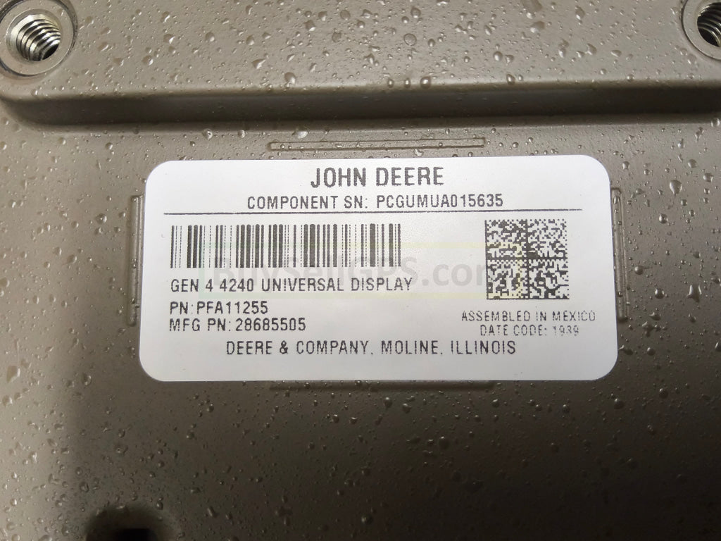 John Deere Gen 4 4240 Display Agriculture