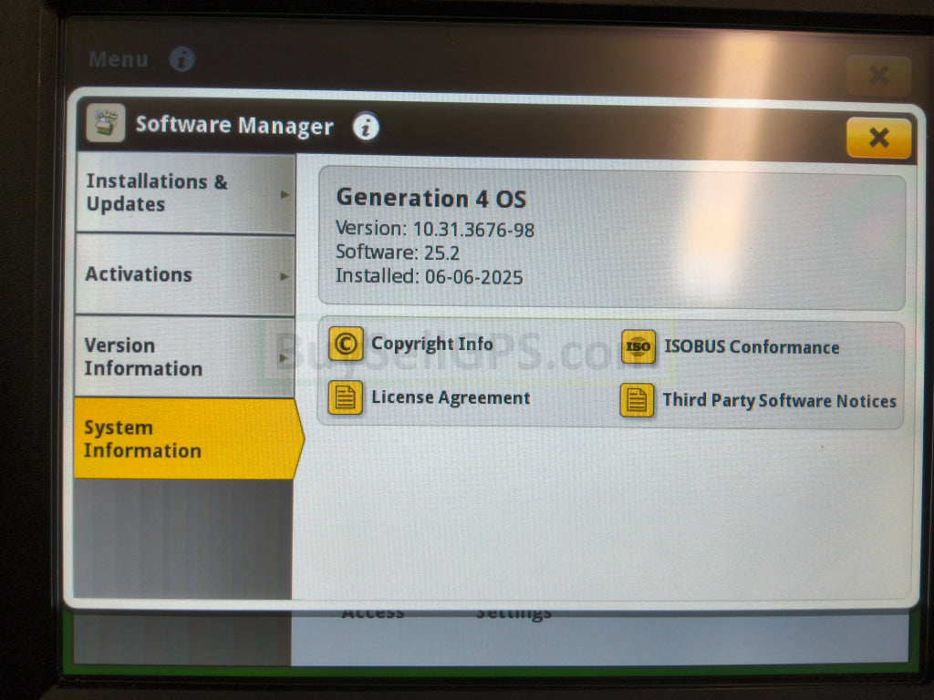John Deere Gen 4 4640 Display 2021 | 205 Hours | Permanent AutoTrac | Excellent Condition | PCGU6UD111803 Agriculture