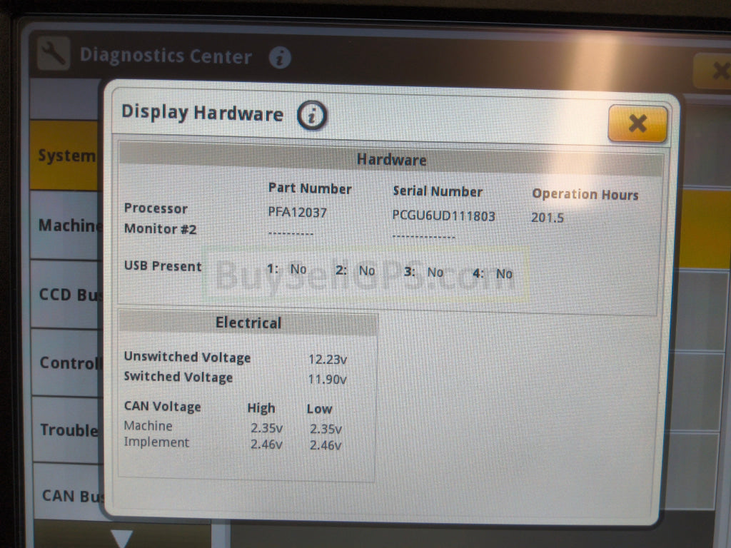 John Deere Gen 4 4640 Display 2021 | 205 Hours | Permanent AutoTrac | Excellent Condition | PCGU6UD111803 Agriculture