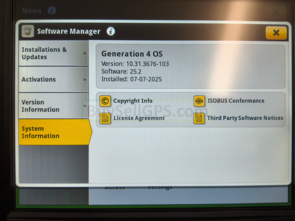 John Deere Gen 4 4640 Display 2023 | 555 Hours | Permanent AutoTrac | Excellent Condition | PCGU6UD135149 Agriculture