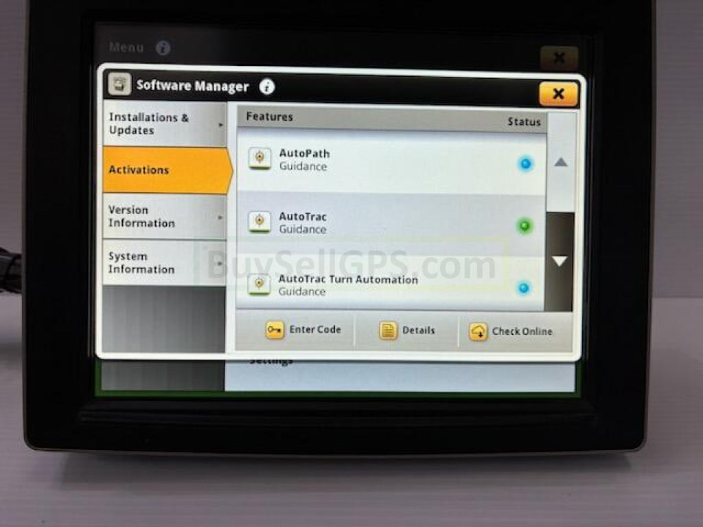 John Deere Gen 4 4640 Display Agriculture