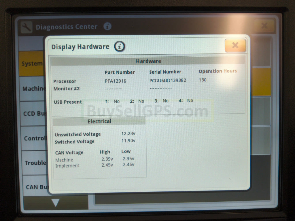 John Deere Gen 4 4640 Display Agriculture