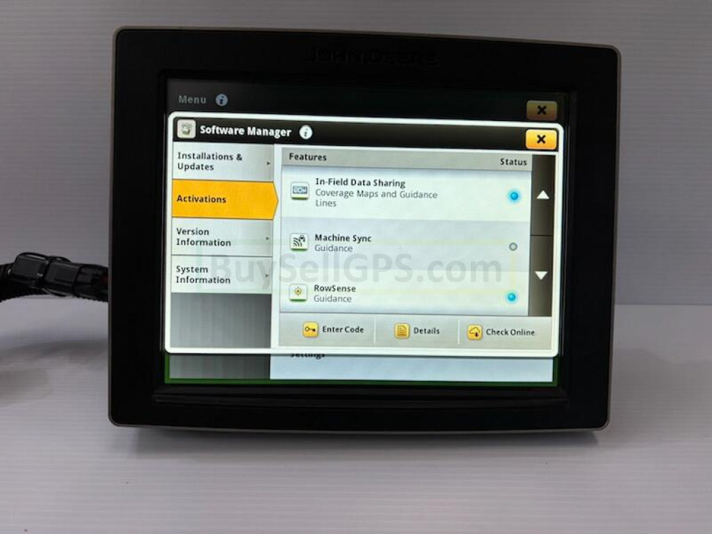 John Deere Gen 4 4640 Display Agriculture