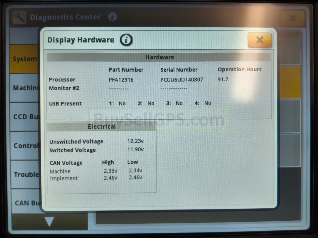 John Deere Gen 4 4640 Display Agriculture