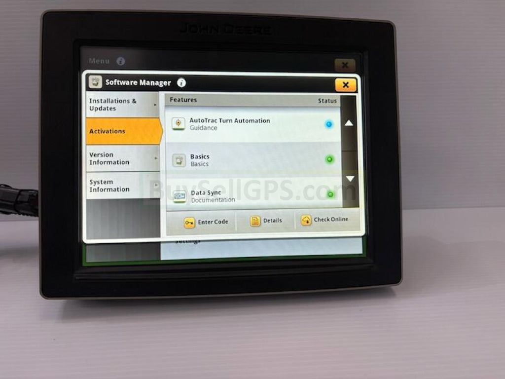 John Deere Gen 4 4640 Display Agriculture