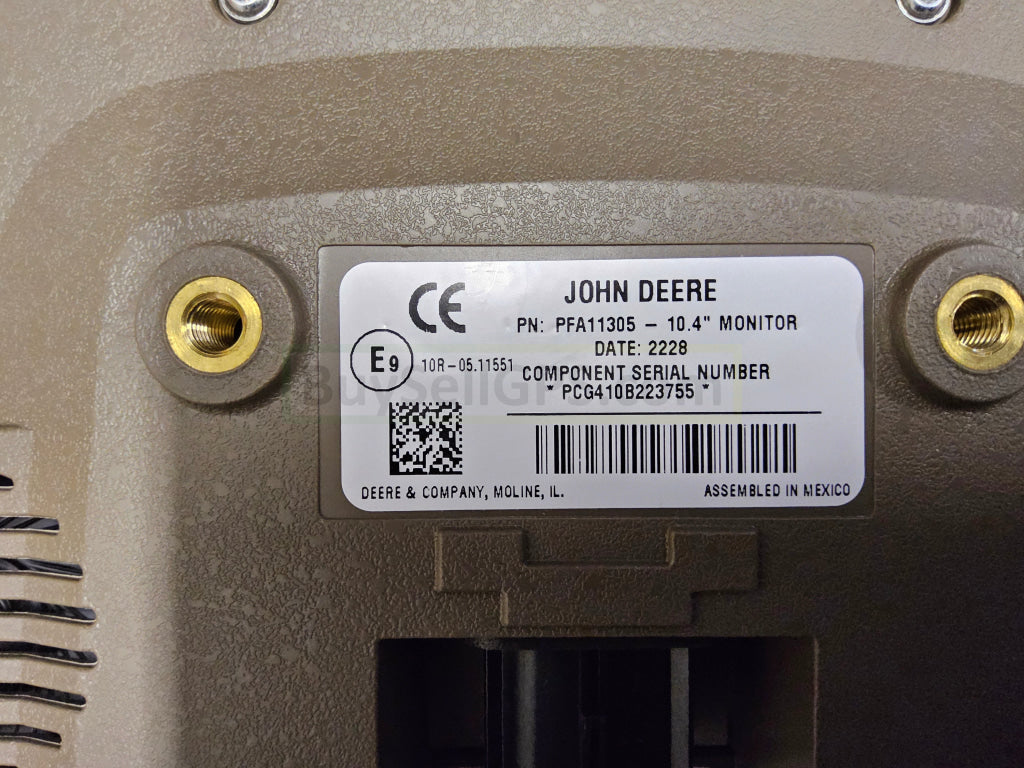 John Deere Gen 4 Extended Monitor Agriculture