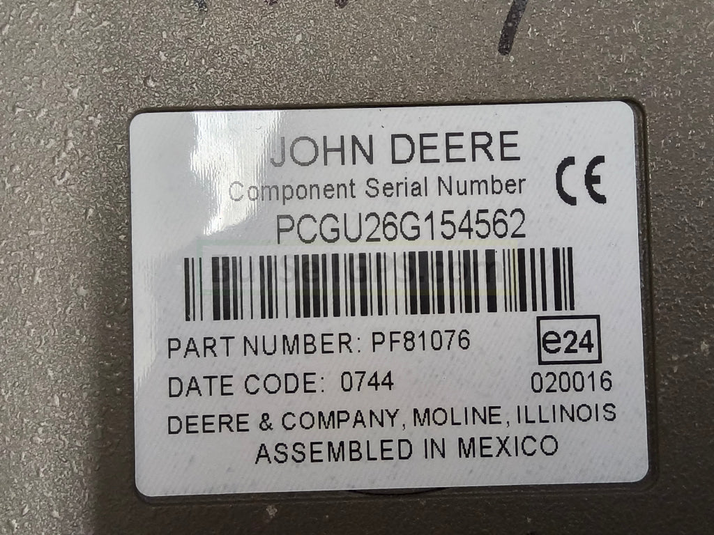 John Deere GreenStar™ GS2 2600 Display Agriculture