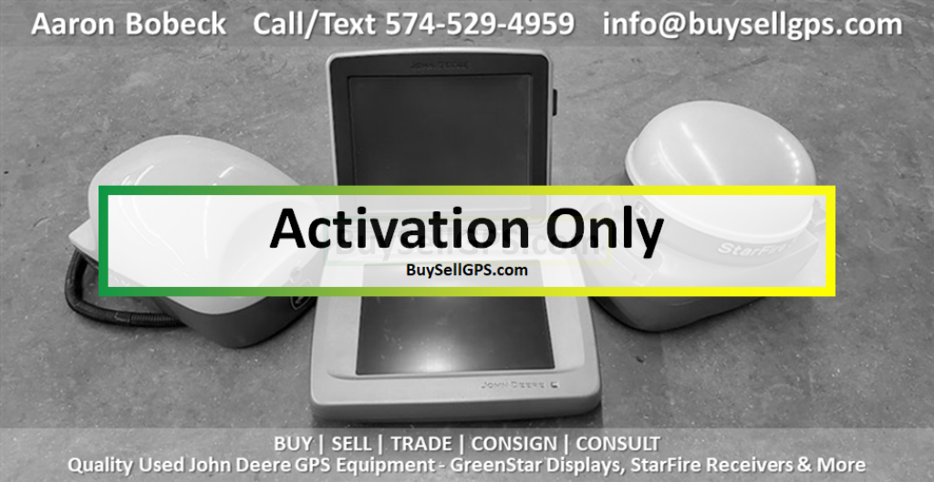 John Deere Gs2 Autotrac Activation - Any Signal Level Gps Agriculture