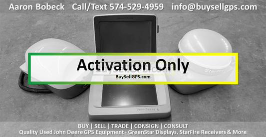 John Deere Gs3 Iguide Activation Agriculture