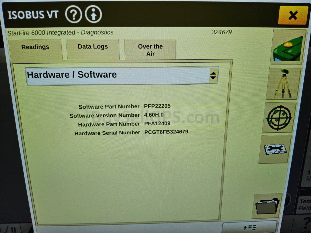 John Deere Integrated Starfire™ 6000 Gps Receiver Agriculture
