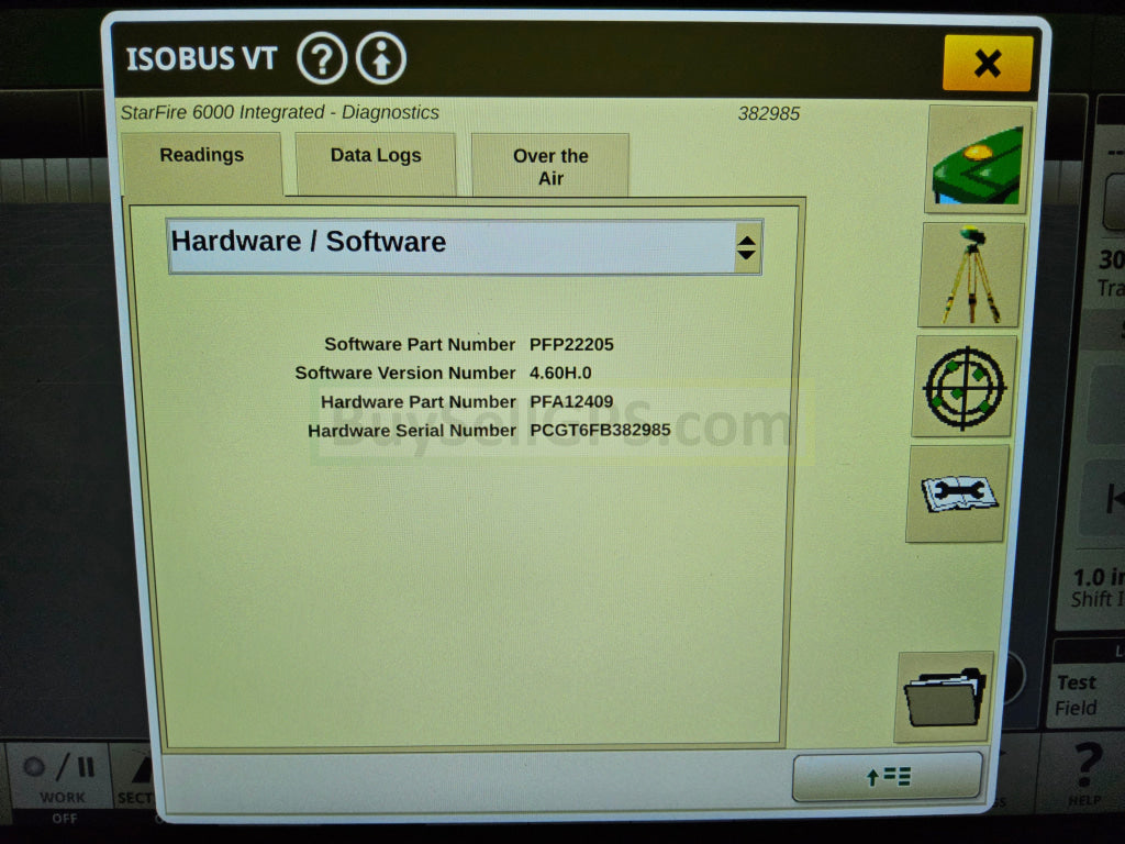 John Deere Integrated Starfire™ 6000 Gps Receiver Agriculture