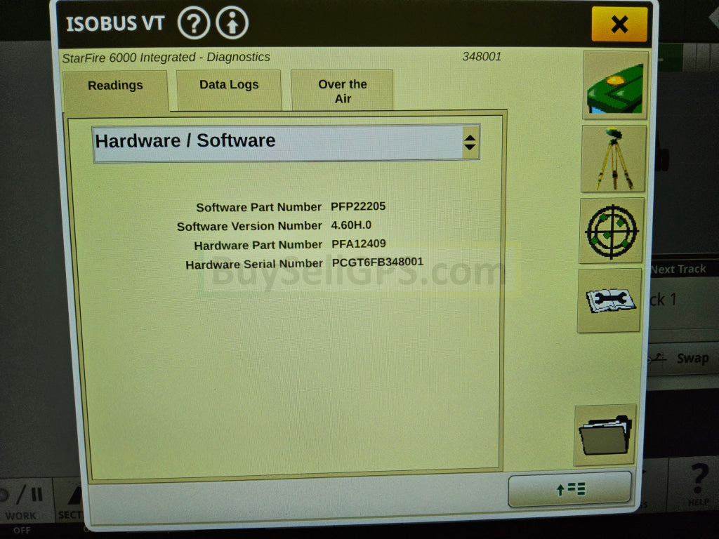 John Deere Integrated Starfire™ 6000 Gps Receiver Agriculture