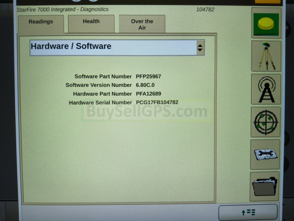 John Deere Integrated StarFire™ 7000 GPS Receiver 2022 Receiver 2021 Radio | RTK Ready with 900 Radio | Waterloo