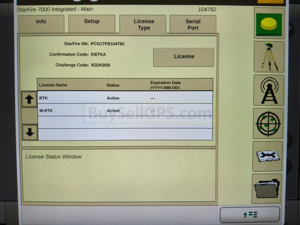 John Deere Integrated StarFire™ 7000 GPS Receiver 2022 Receiver 2021 Radio | RTK Ready with 900 Radio | Waterloo