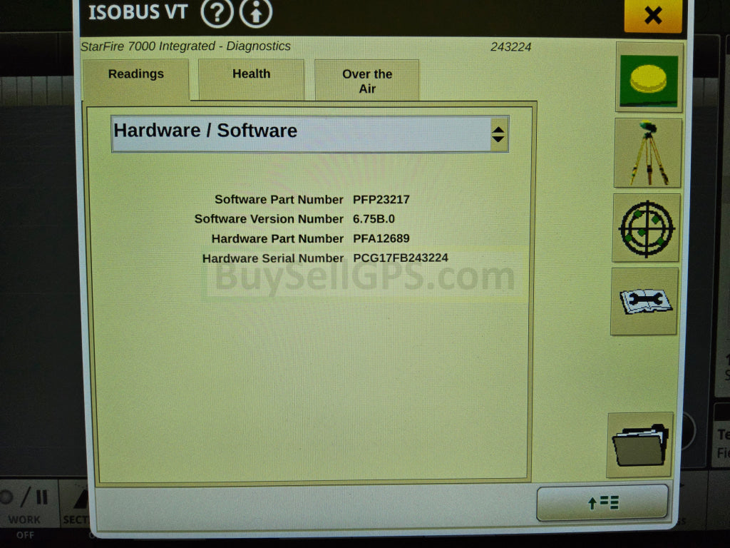 John Deere Integrated Starfire™ 7000 Gps Receiver Agriculture