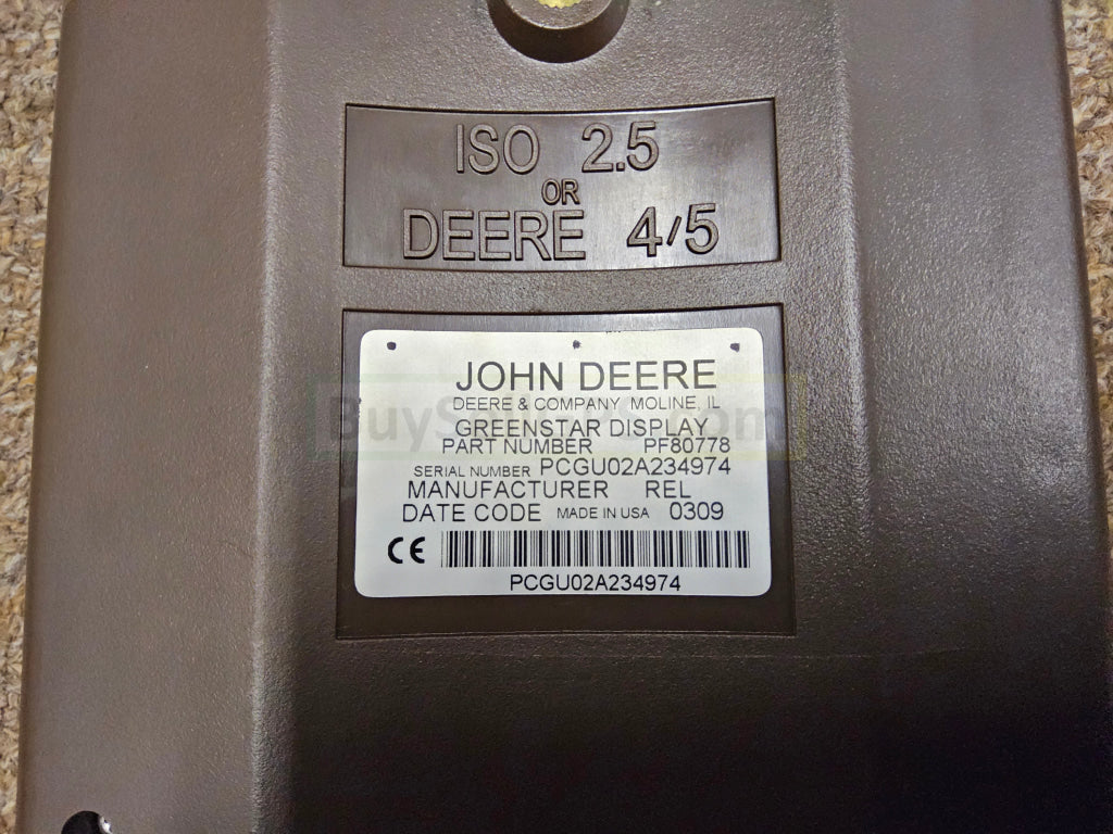 John Deere Original Greenstar™ Display (Gsd4 / Brownbox) Agriculture