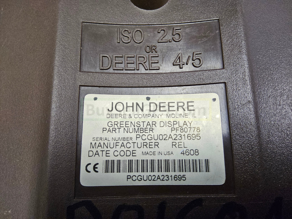 John Deere Original Greenstar™ Display (Gsd4 / Brownbox) Agriculture