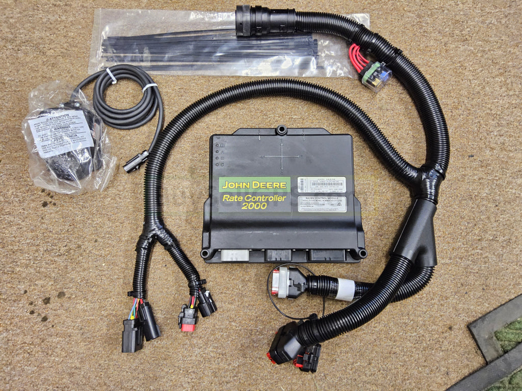 John Deere Rate Controller 2000 New Open Box - Never Used | Includes Spider Harness And Foot Switch