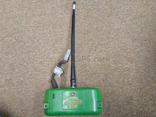 John Deere RTK Radio 450 2014 | Good to Very Good Condition | Rev C | Includes Antenna | PCSR54C582572 Agriculture