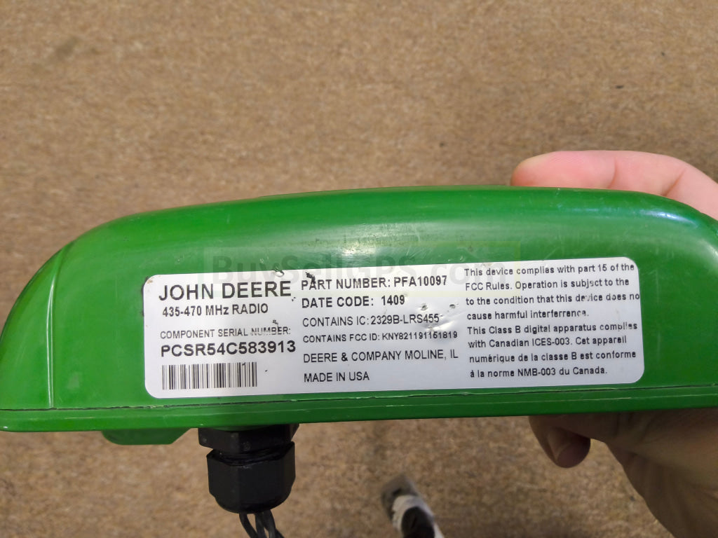 John Deere RTK Radio 450 Agriculture