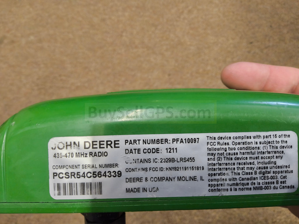 John Deere RTK Radio 450 Agriculture