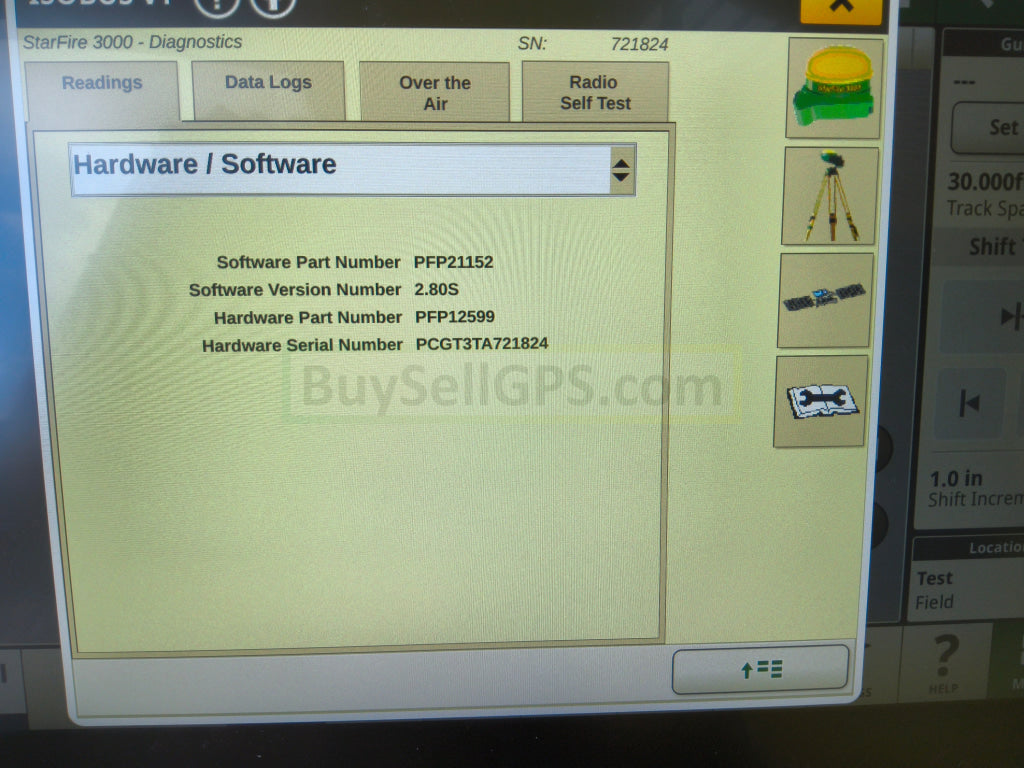 John Deere StarFire™ 3000 GPS Receiver 2014 Receiver and Radio | 21570 Hours | Good to Very Good Condition | RTK Ready